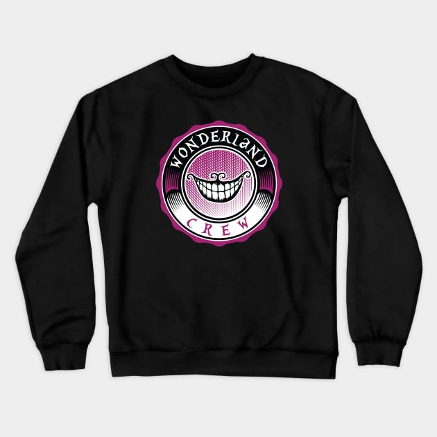 Wonderland Crew Logo Crewneck Sweatshirt by Main Street Magic